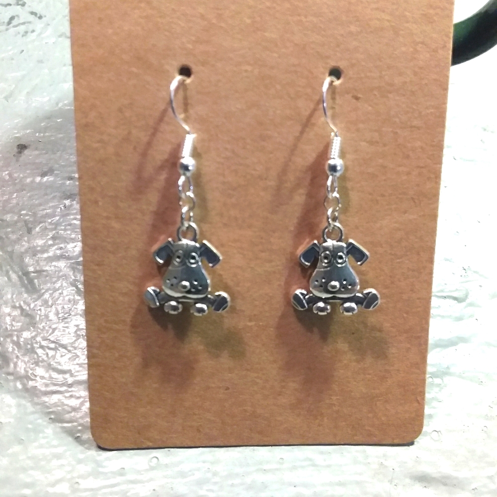 Dog Earrings